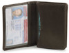 Leather Card Holder Brown