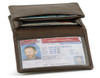 Card Holder Flip ID Brown