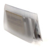 Plastic Wallet Insert with Tab On back long side