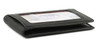 Wallet with Money Clip Inside Profile - Black