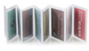 Trifold 8 Page Accordion Plastic Wallet Inserts