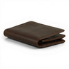 credit card wallet rustic brown