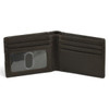 leather bifold with cash pocket