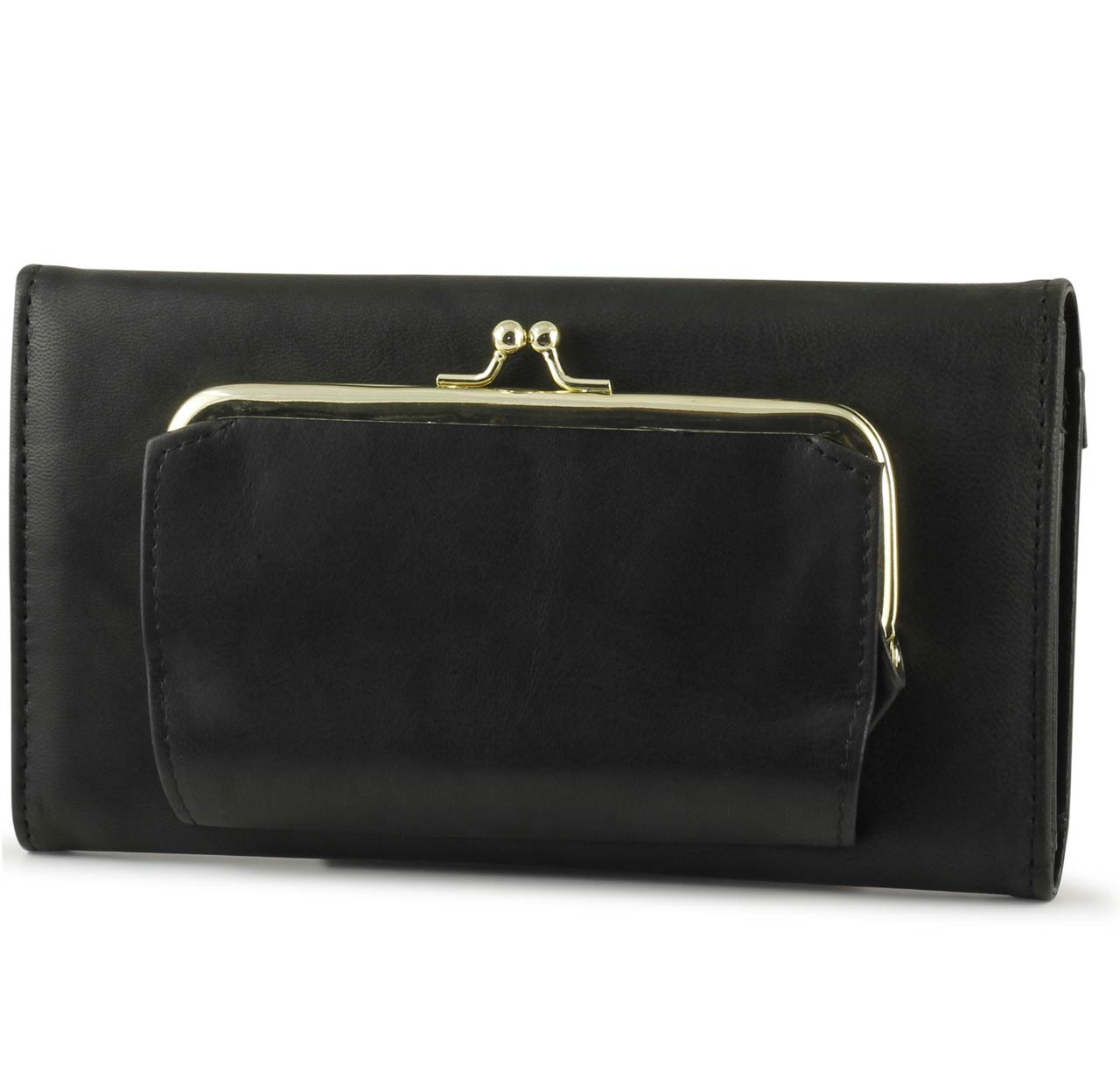 RFID Women's Checkbook Buxton Wallets - Main Image