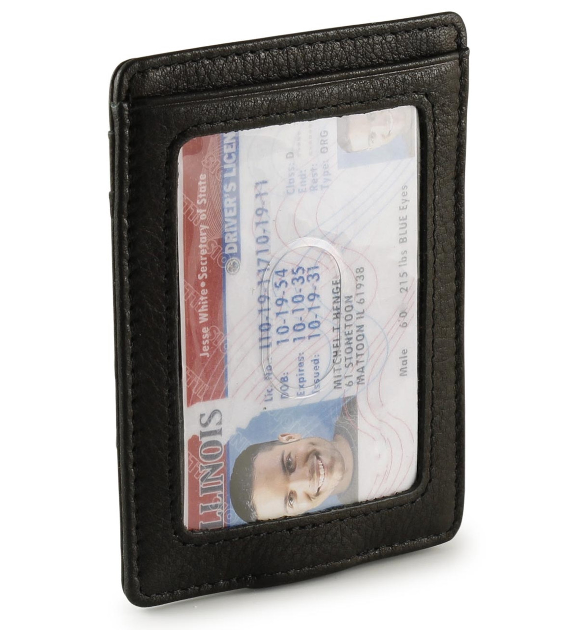 RFID Osgoode Marley ID Front Pocket Money Clip Wallet