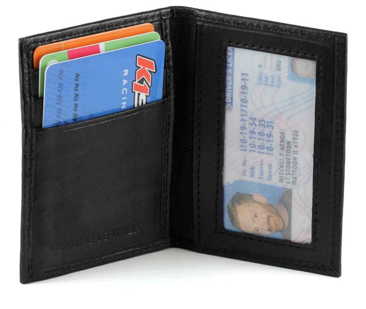WalletGear Men's Eel Skin Money Clip Wallet