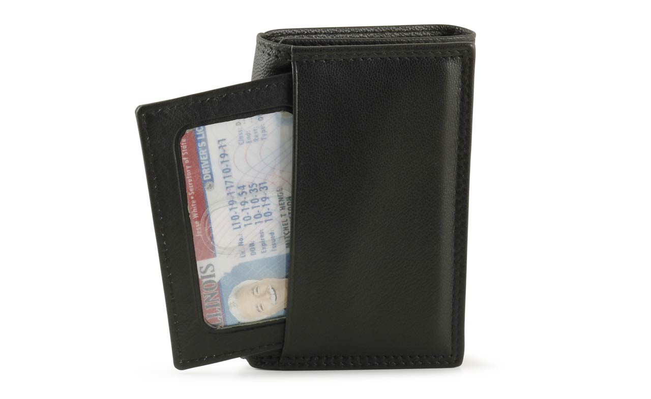 buxton leather card holder