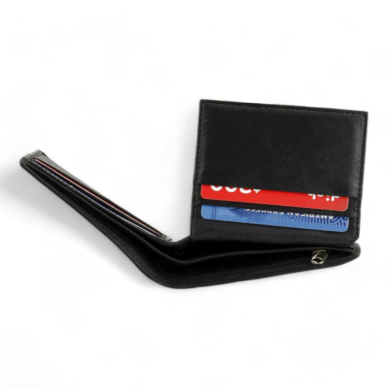 Men's RFID Bifold Flip ID Wallet – Easy Access & Safe