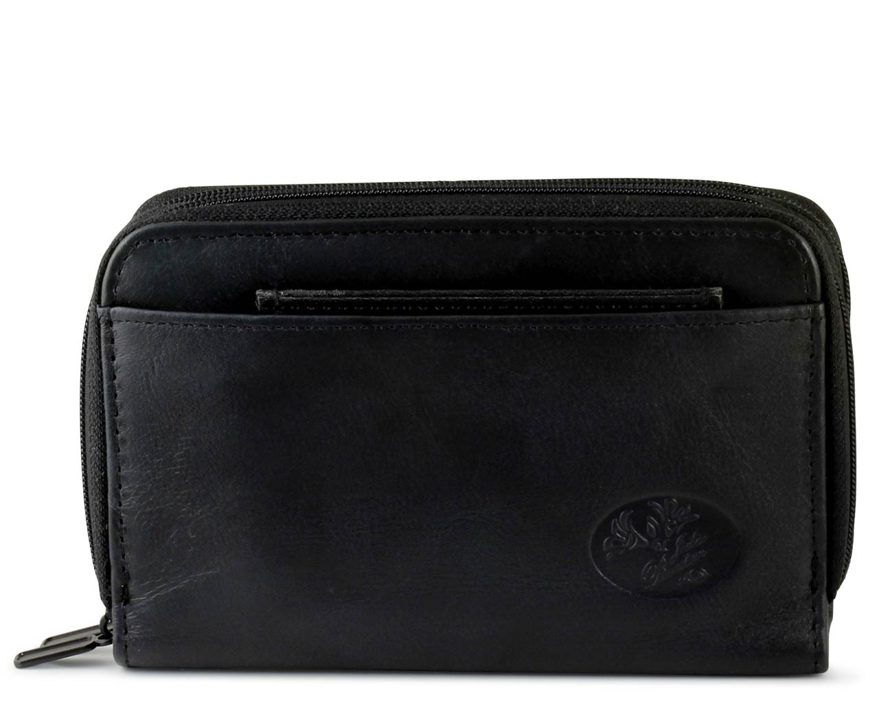Buxton Heiress RFID Double Zipper Wallet Organizer