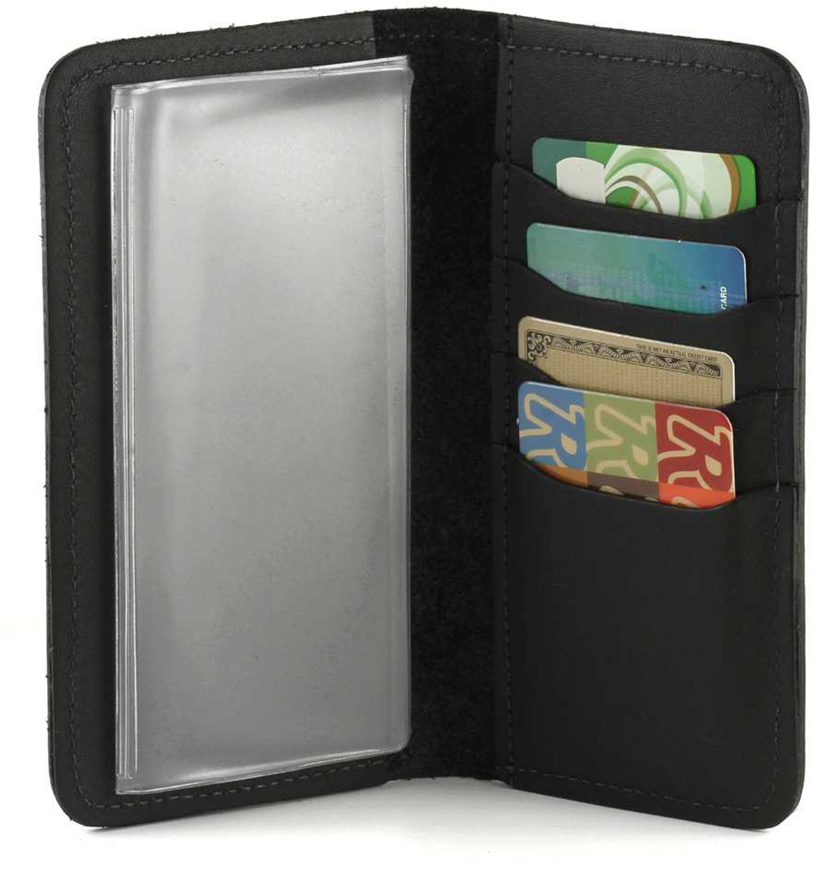 Leather Checkbook Wallet - Made in USA