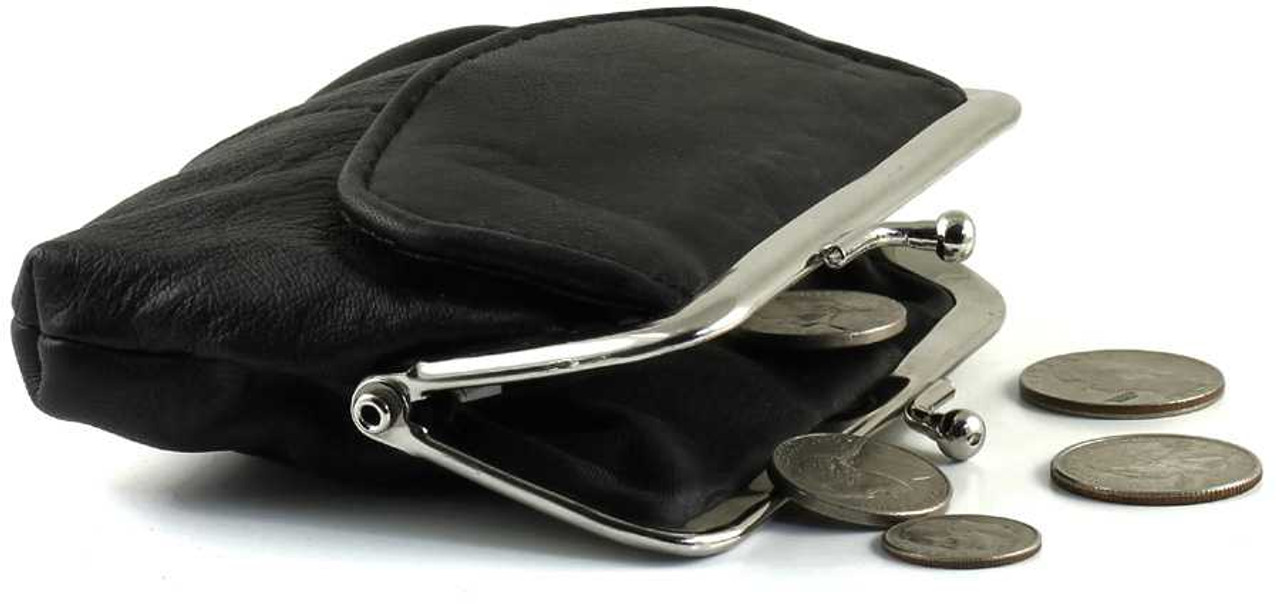 Small Leather Change Purse | Stylish Everyday Accessory