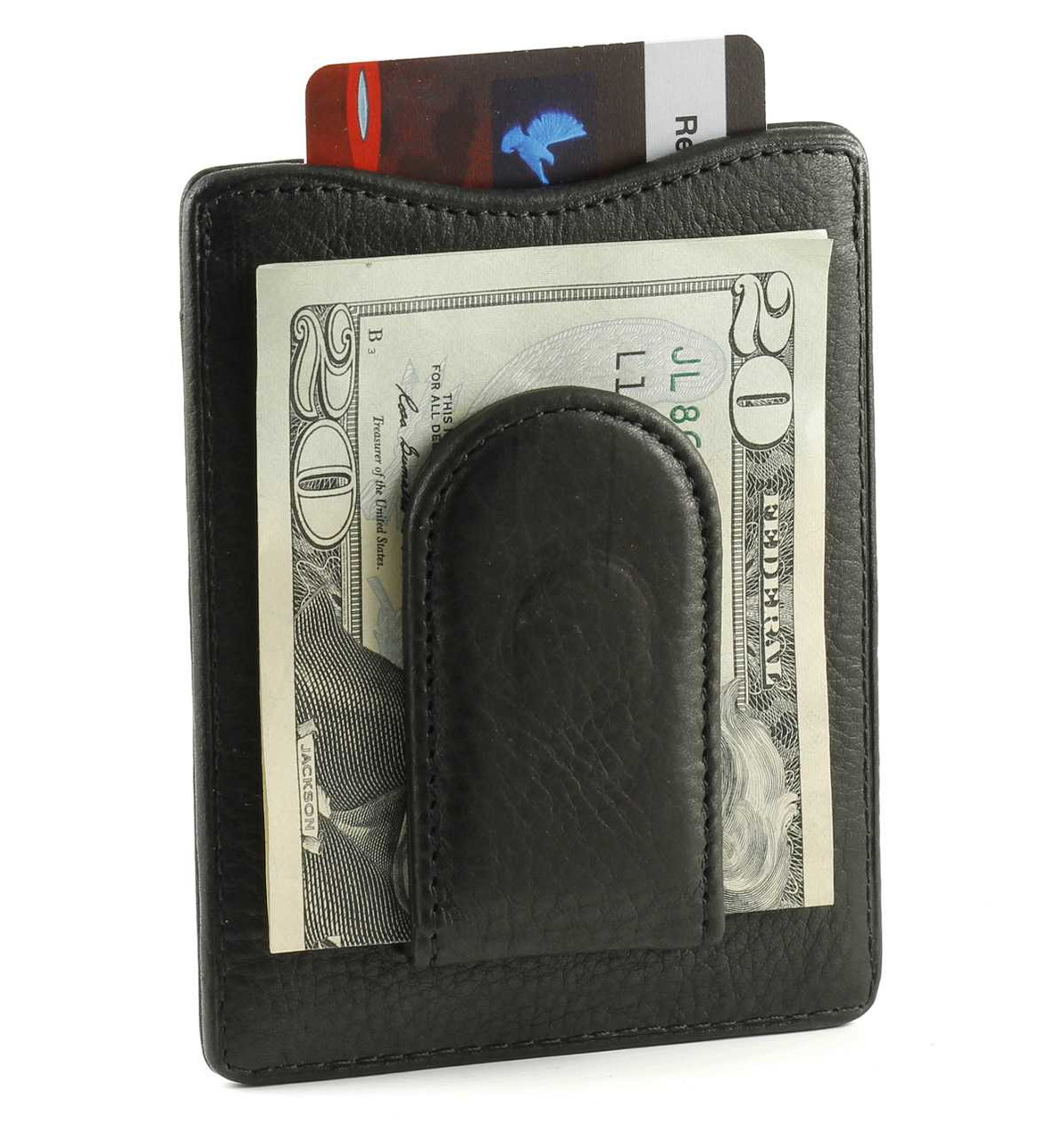 Men's RFID Magnetic Front Pocket Wallet