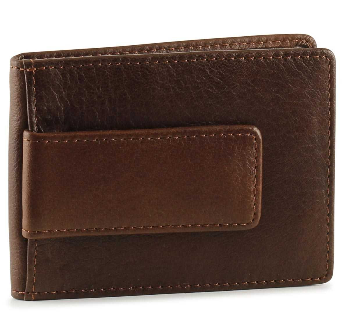 Osgoode Marley RFID Bifold Magnetic Fold Wallet with Money Clip
