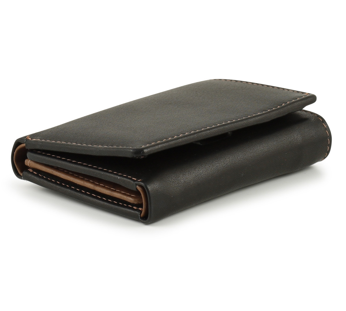 RFID Mens Trifold Wallet with Extra Flap