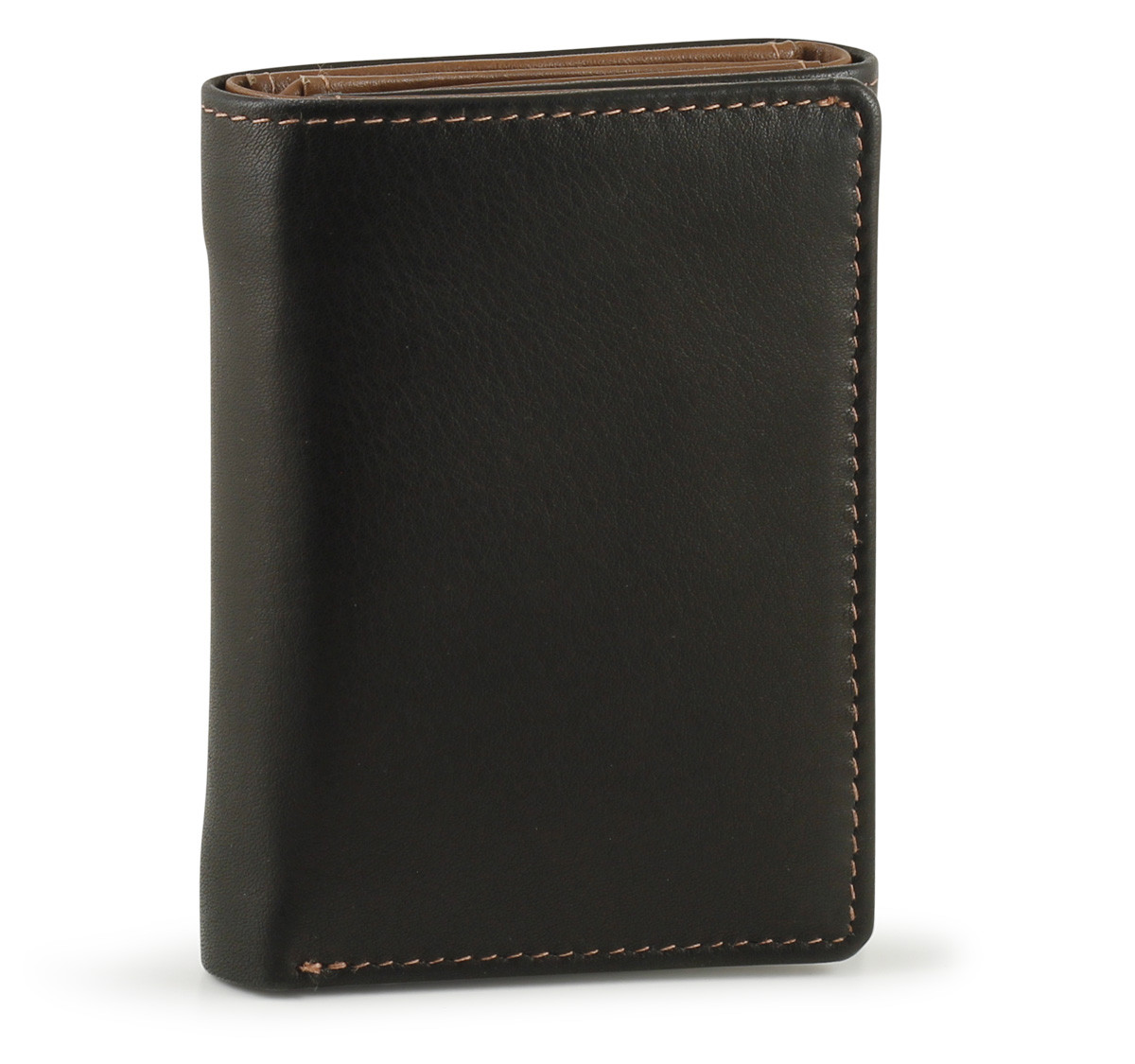 RFID Mens Trifold Wallet with Extra Flap