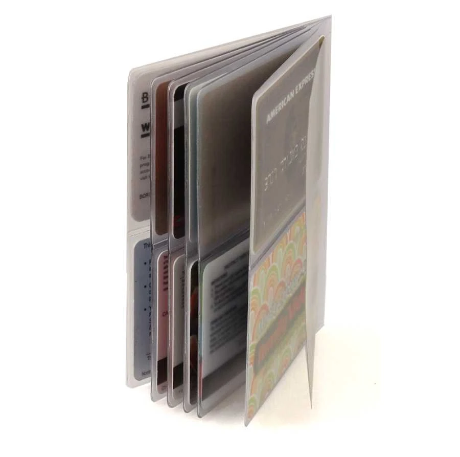 Aazon.co: Set of 2 Heavy Duty Vinyl 6 Pages Hipster Wallet Inserts for ens Wallets ADE IN Aazon.co: Set of 2 Heavy Duty Vinyl 6 Pages Hipster Wallet Inserts for ens Wallets ADE IN