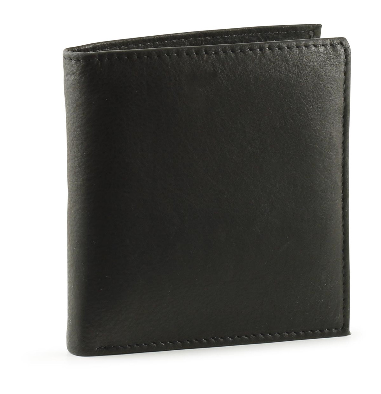 Men's Leather Hipster Wallet with Removable Card Case