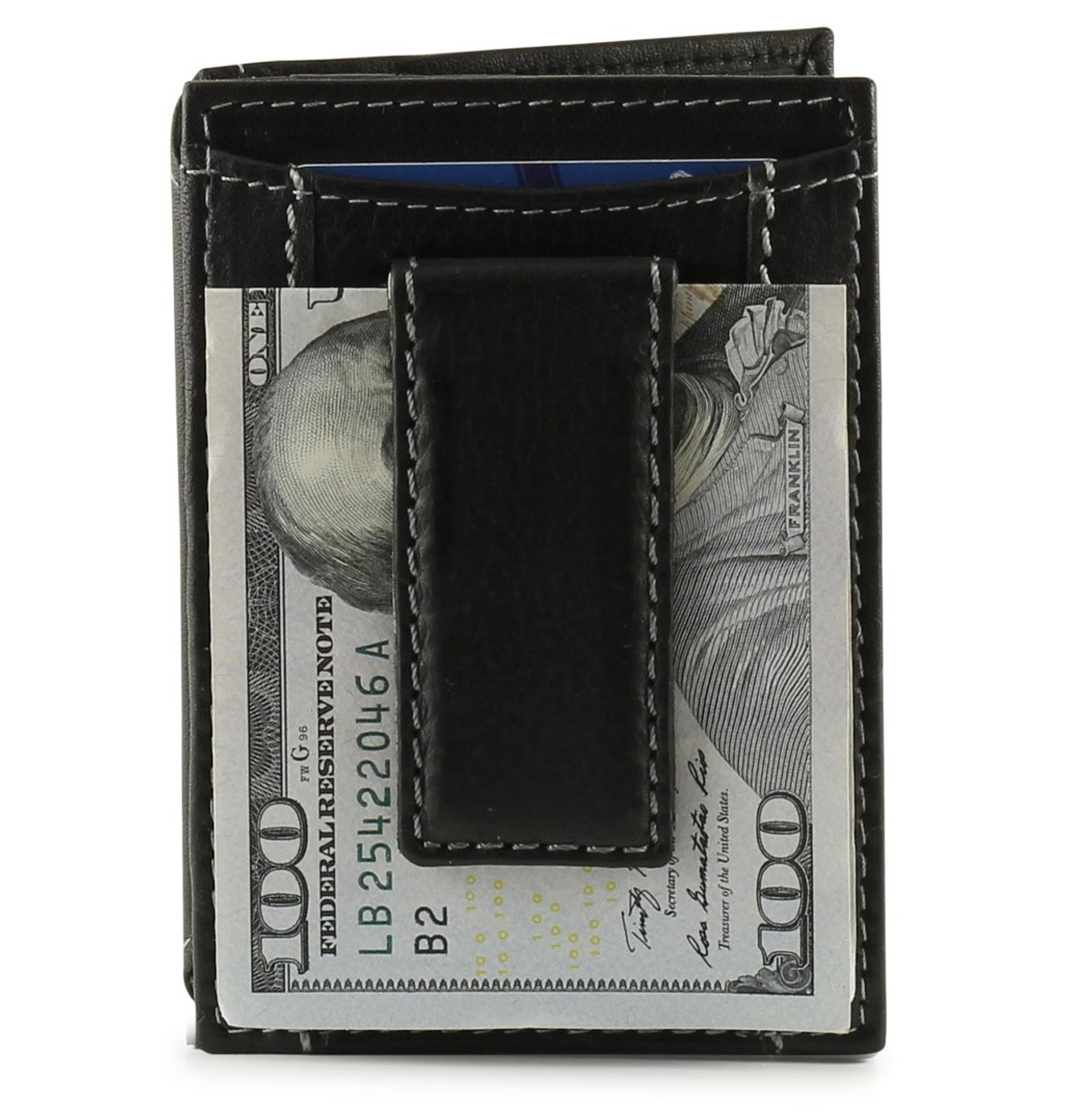 WalletGear Ultra Slim Money Clip Wallet