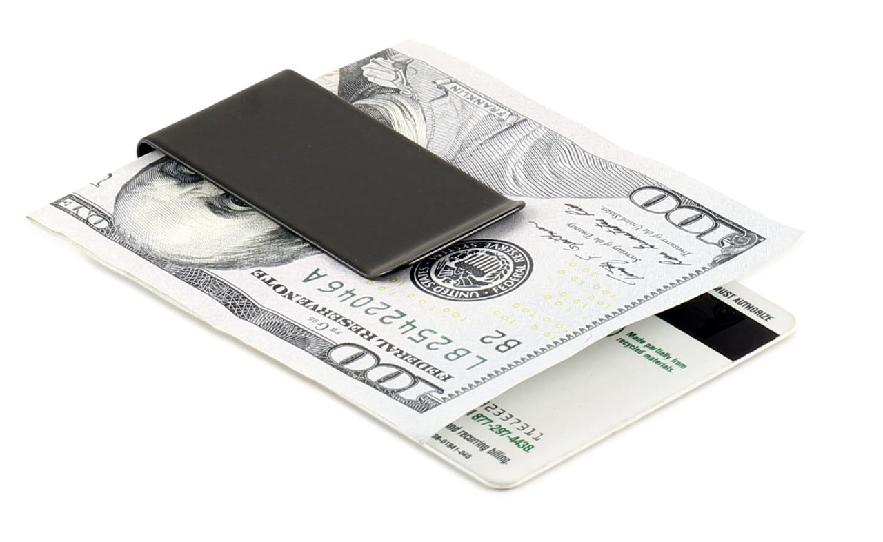 Double-Sided Money Clip & Credit Card Holder