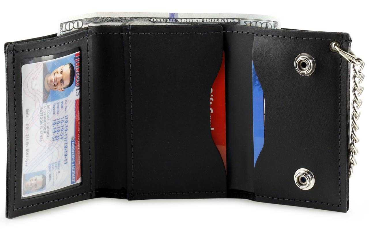 Hardy Trifold Chain Wallet