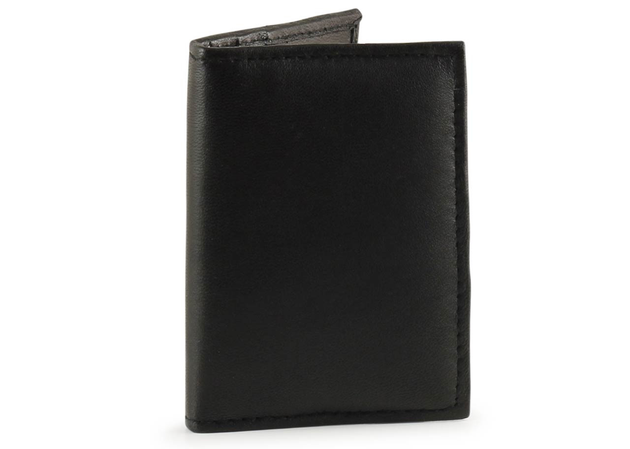 Credit Card Holder with Inside Zipper Pocket