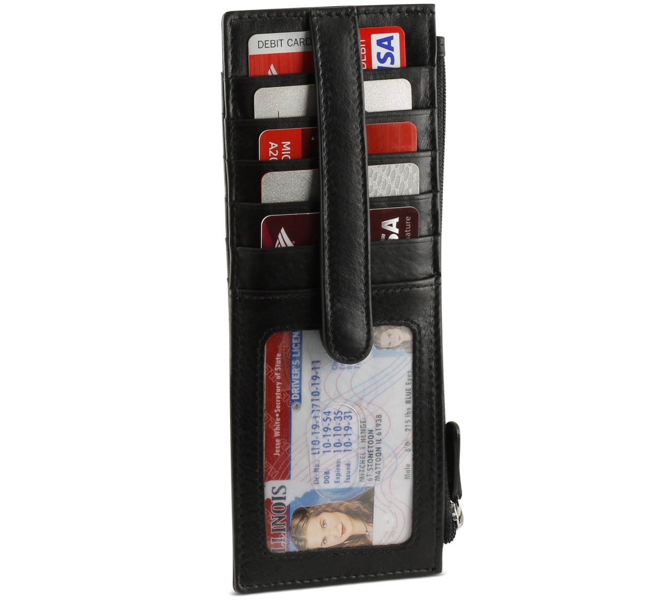 RFID Slim Credit Card Wallet, Women's by WalletGear