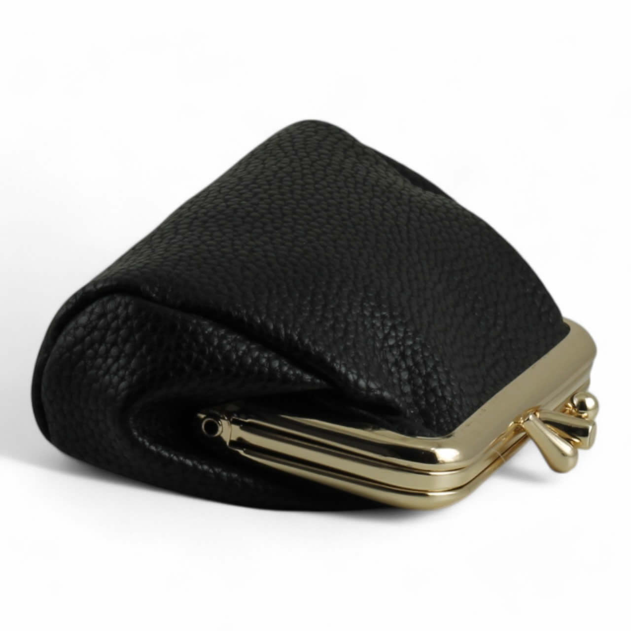 Buxton RFID Double Kiss Lock Coin Purse for Women