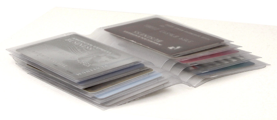 Plastic Wallet Inserts - Secretary 10 Page Credit Card Holder | WalletGear Plastic Wallet Inserts - Secretary 10 Page Credit Card Holder | WalletGear