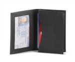 Gusset Pocket Leather Card Holder