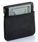Facile Squeeze Coin Purse with Front Pocket
