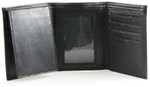 Trifold Wallet with Left Side Flip Up ID 