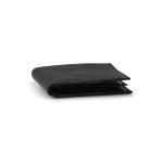 Bifold Flip Up ID Wallet Profile Black