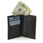 RFID Credit Card and ID Holder with Extra Compartment