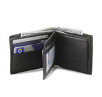Bifold Coin Wallet with Wing