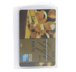 Trifold 4 Page Credit Card Size Wallet Insert