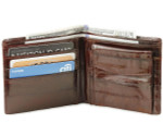 Wallet with Coin Holder - Burgundy