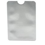 RFID Credit Card Sleeve - Silver