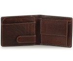Flip Fold Wallet-Brown