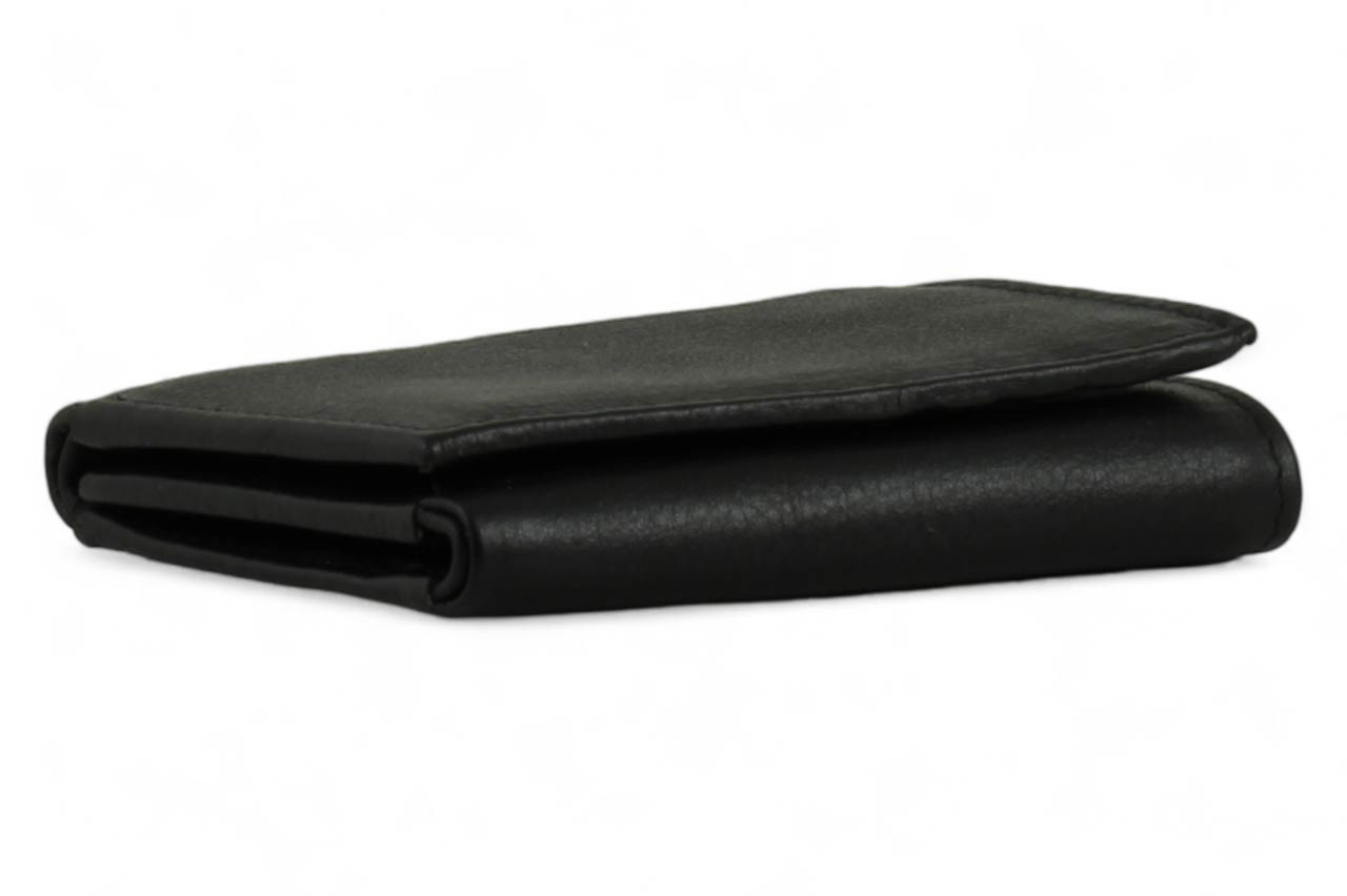 RFID Mens Trifold Wallet with Extra Flap