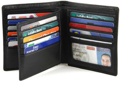 Leather Wallets for Mens and Women with ID & Card Holders