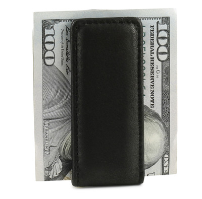 Leather Money Clip With Card Slots And Bill Holder – Nicole