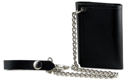 billfold wallet with chain