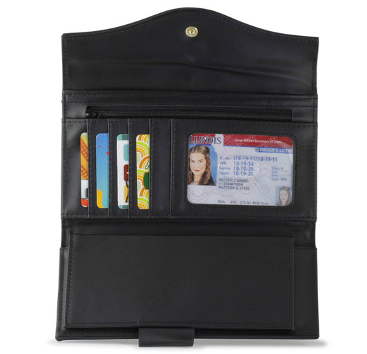 Buxton Women's Checkbook Wallet