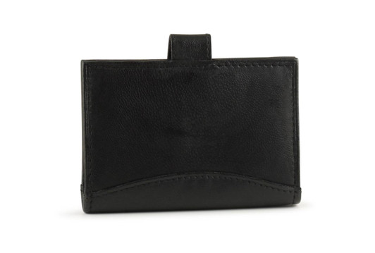 Compact Snap Credit Card Holder Back