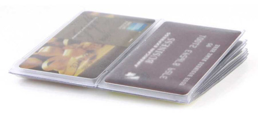 Wallet Insert for Credit Cards Profile