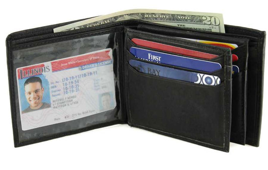 Deluxe Bifold Coin Wallet