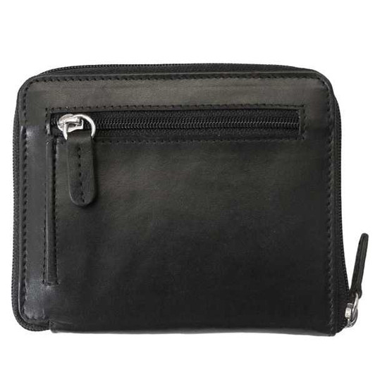Zip Around Wallet Back Zipper Wallet