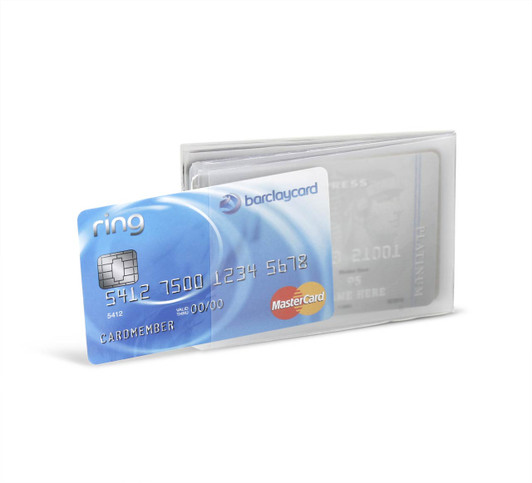 Bifold 6 Page Passcase Plastic Wallet Inserts