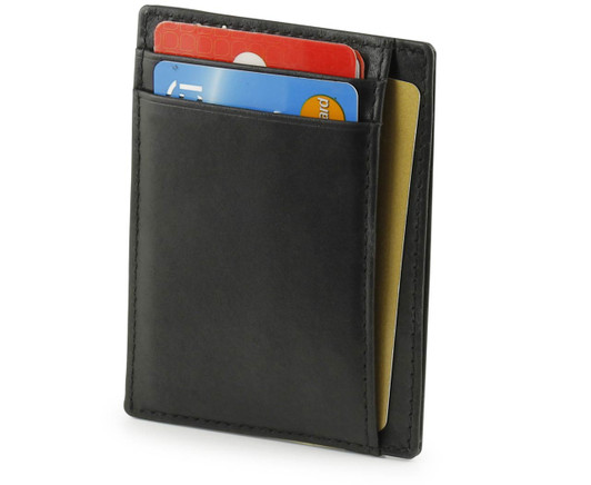 Thin Mens Wallet - Black