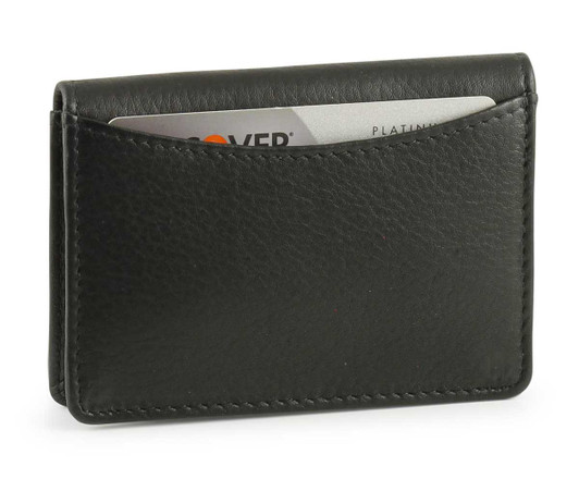 Credit Card Holder Case Back Pocket Black